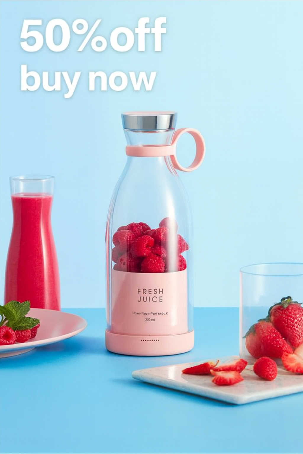 Portable USB Juice Blender