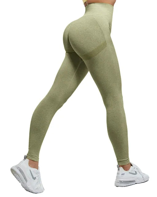 Elevate Scrunch Booty High-Waisted Seamless Leggings